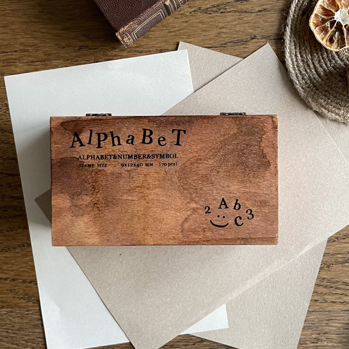 Alphabet - Stamp set