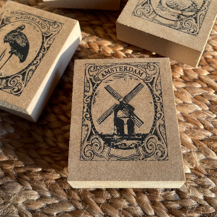 Nederland Wooden Stamps - S