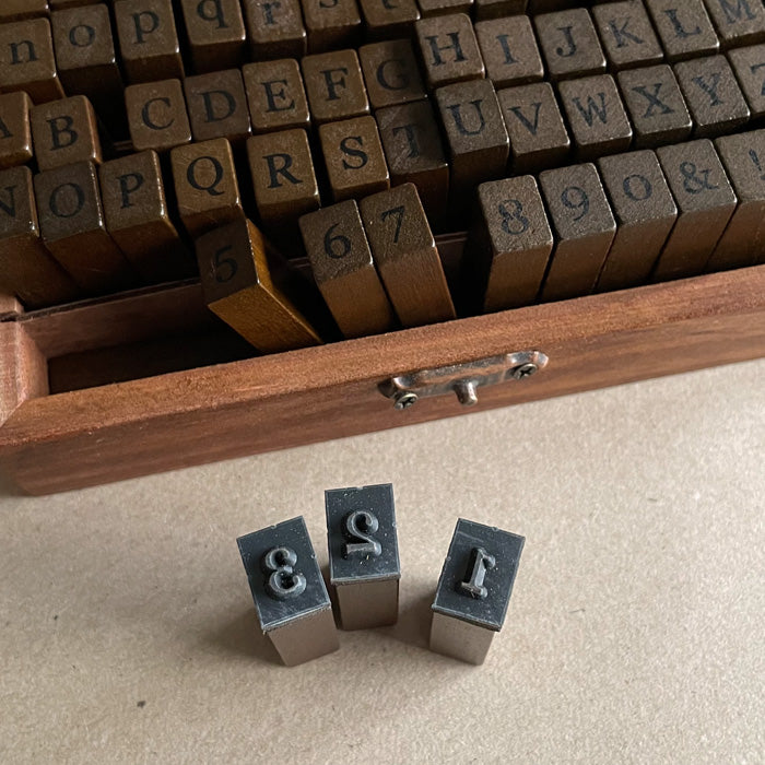 Alphabet - Stamp set
