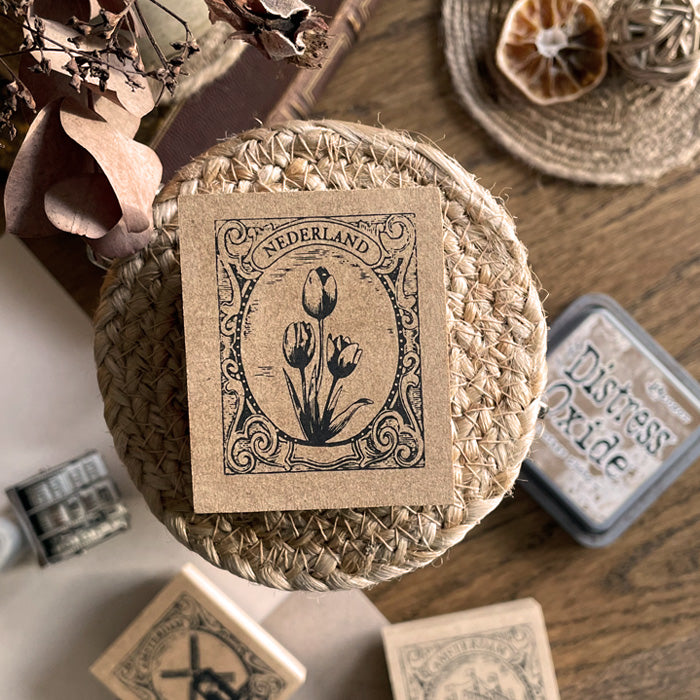 Nederland Wooden Stamps - S