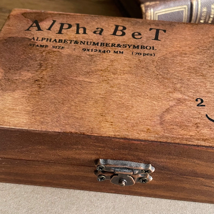 Alphabet - Stamp set