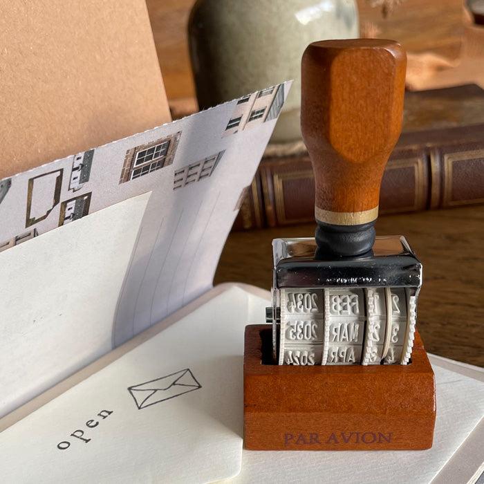 Wooden Date Stamp