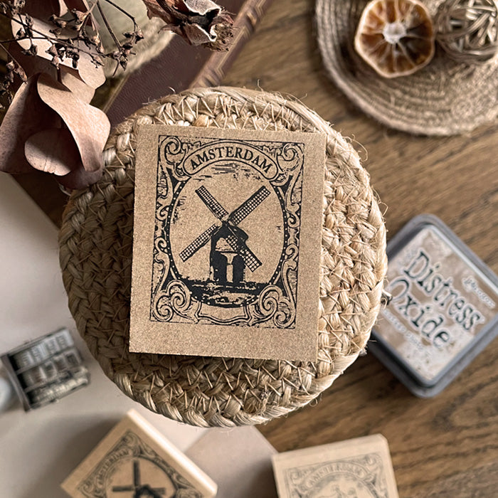 Nederland Wooden Stamps - S
