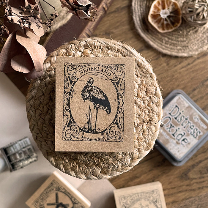 Nederland Wooden Stamps - S