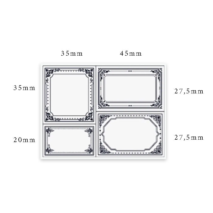 SET Classical poetry frames