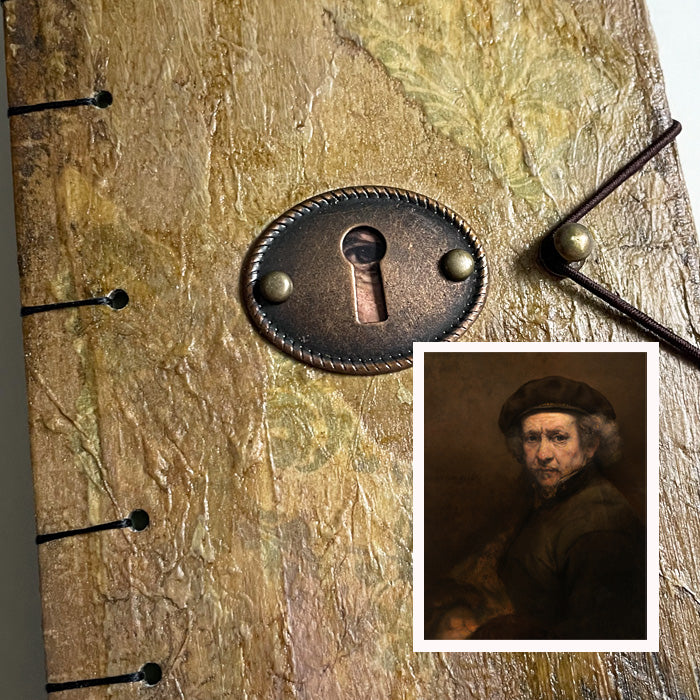 Mix media cover - Rembrandt van Rijn