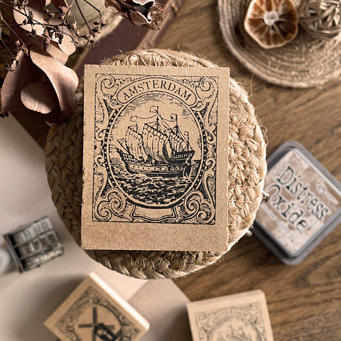 Nederland Wooden Stamps - M