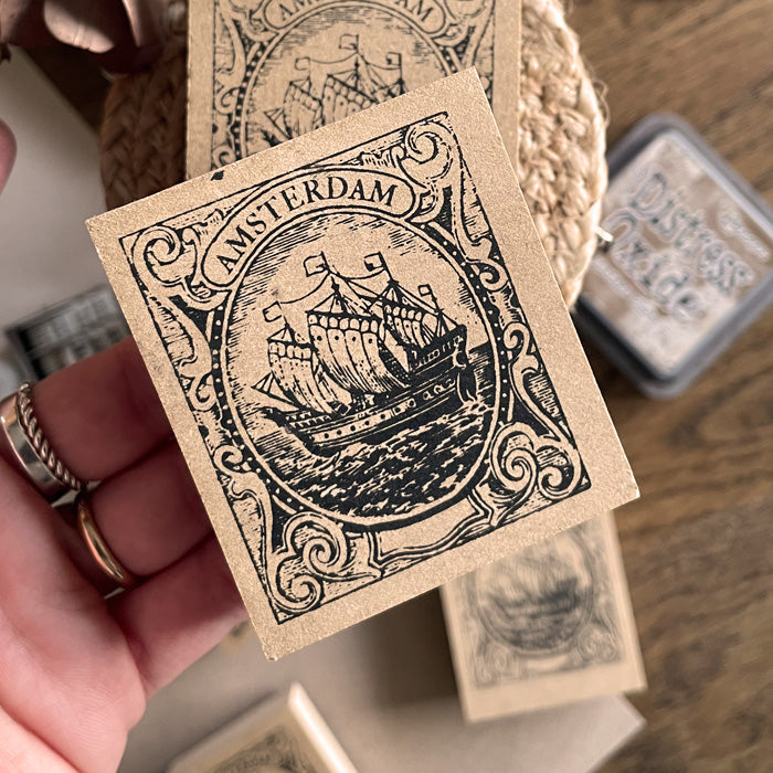 Nederland Wooden Stamps - M