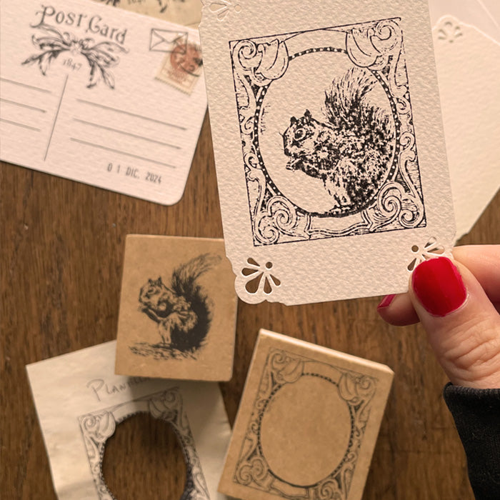 Nederland Wooden Stamps - M