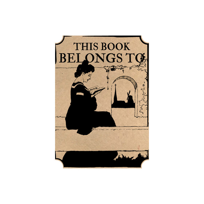 Book Wooden Stamps - S
