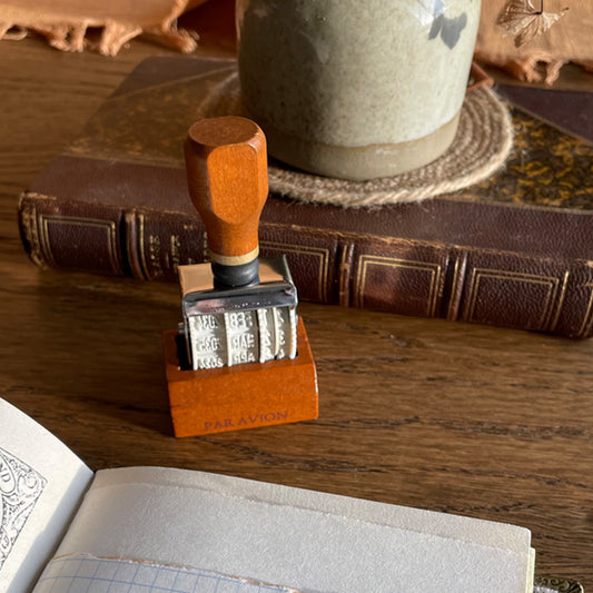 Wooden Date Stamp