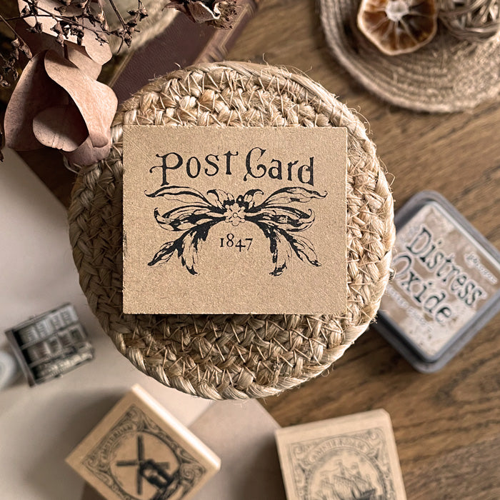 Postcard Wooden Stamps