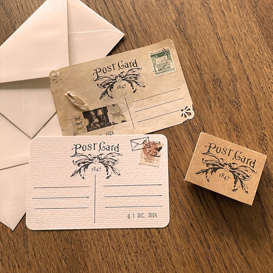 Postcard Wooden Stamps